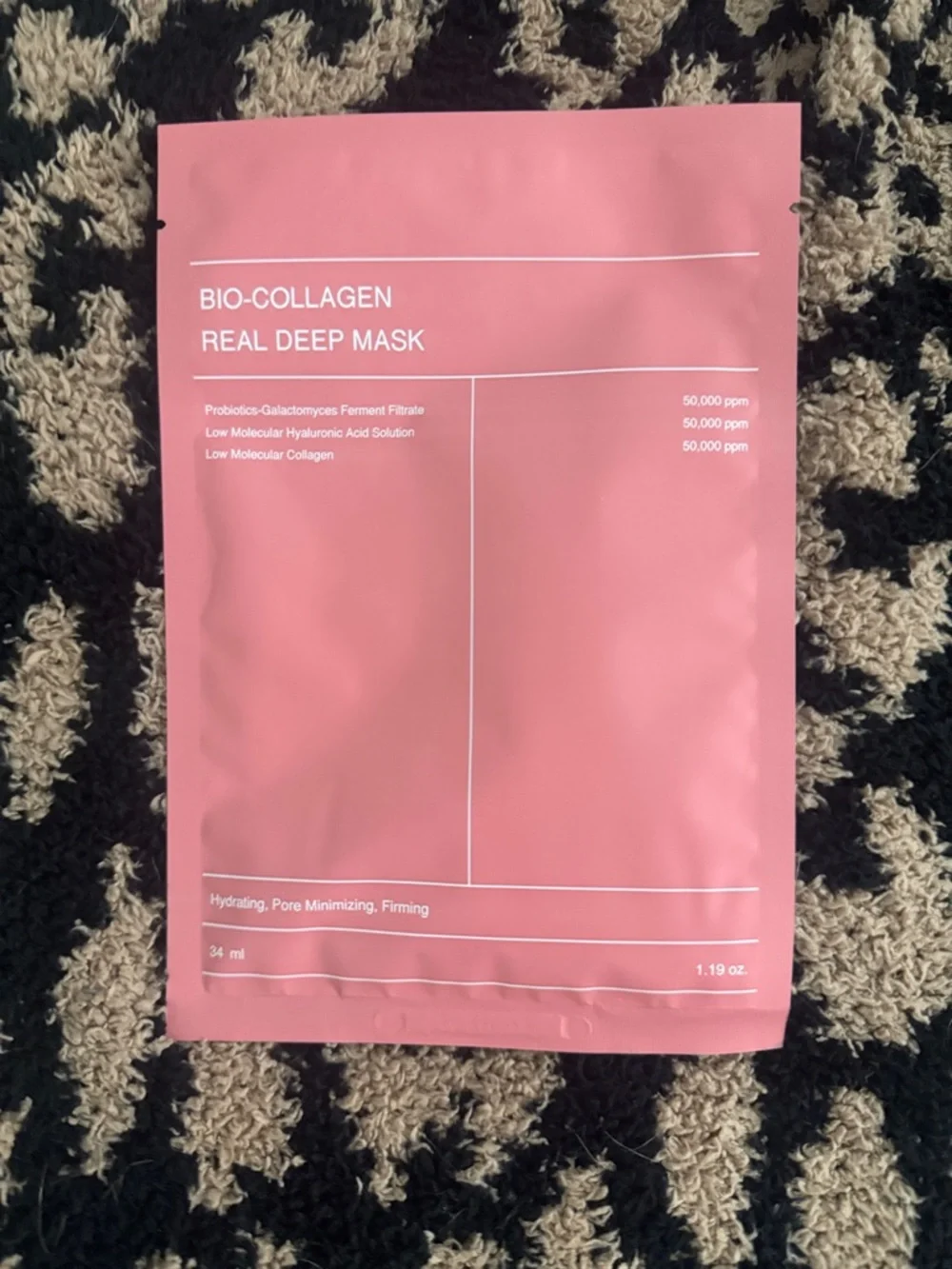 Real Deep Mask - Pink Hydrating Sheet Mask